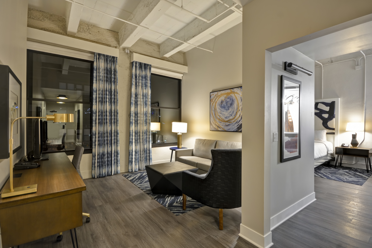 Hospitality Interior Design at Hotel Indigo Crossroads